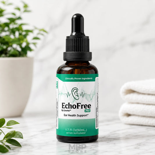 EchoFree™ PRO — Reduce el zumbido en los oídos de forma natural · Sin receta · Pagas cuando llega