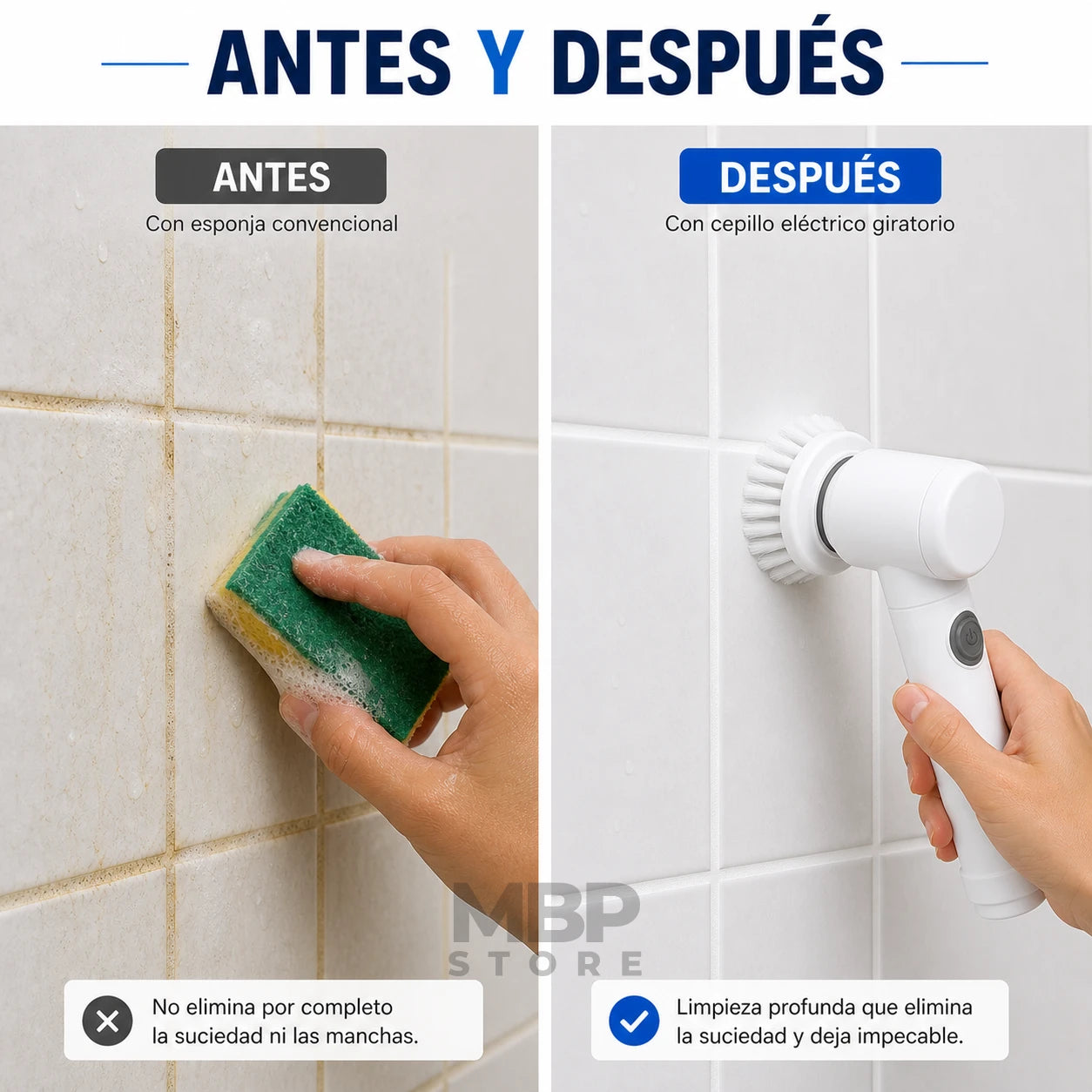 SpinClean Pro™ – Limpieza profunda en segundos, sin esfuerzo