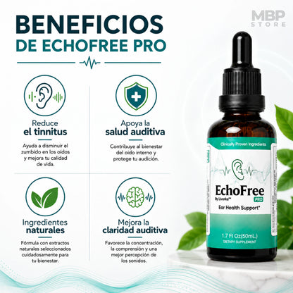 Echofree™ - Fórmula natural para alivio del zumbido y confort diario